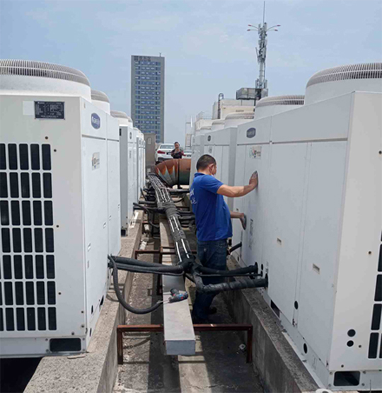 融水中央空调制热和不制冷系统维修方法